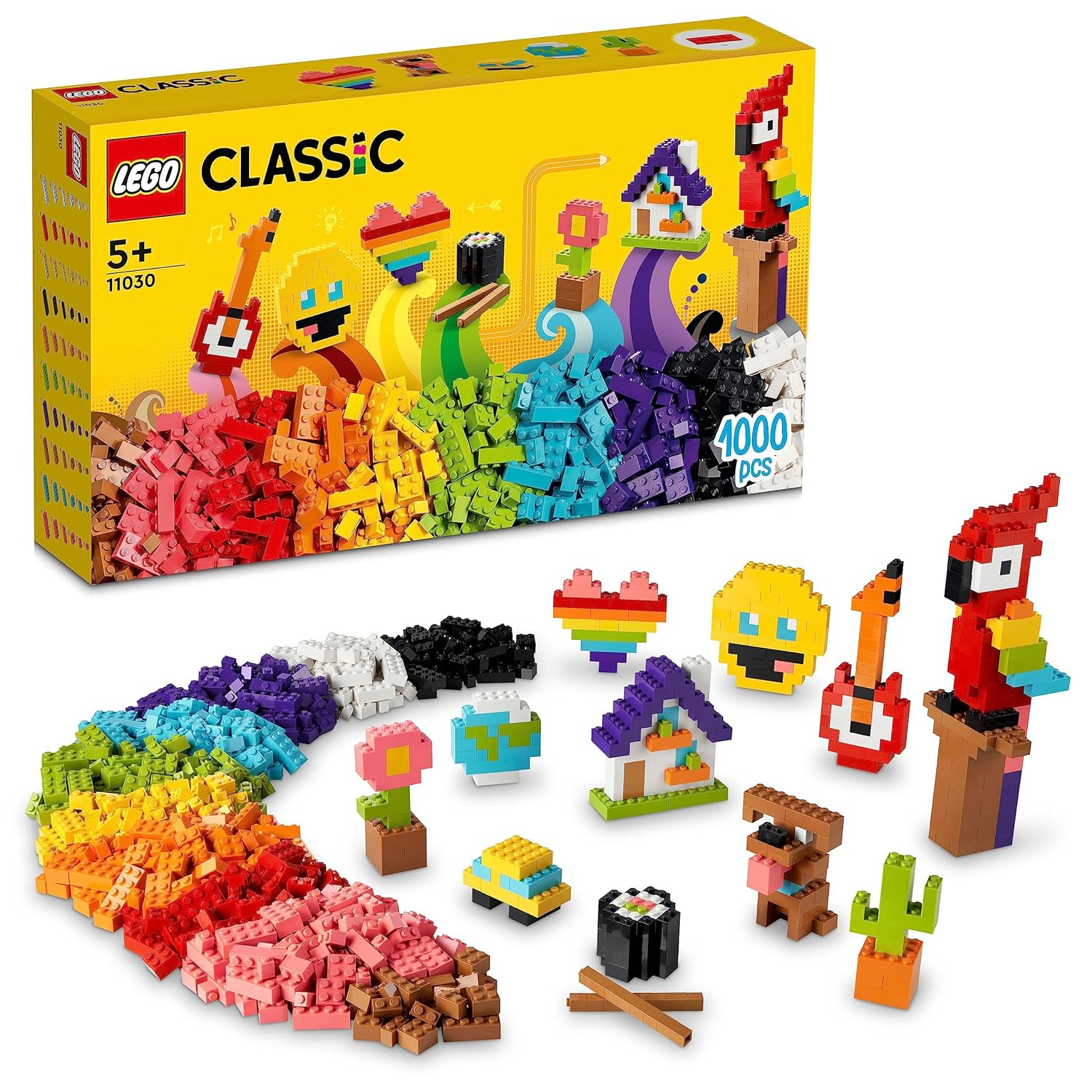 LEGO Classic Lots of Bricks Building Toy Set 1000 Pieces Bombay Kids Company