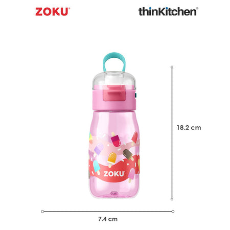 Zoku Glass Core Bottle & Tea Infuser