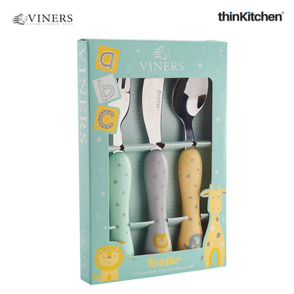 TODDLER 3 PCE CUTLERY SET GIFTBOX