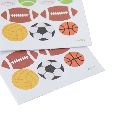 Stickiville Stickers: Sport Balls - Skinny (2 Sheets)