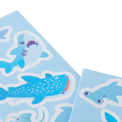 Stickiville Stickers: Sharks & Rays - Skinny (2 Sheets)