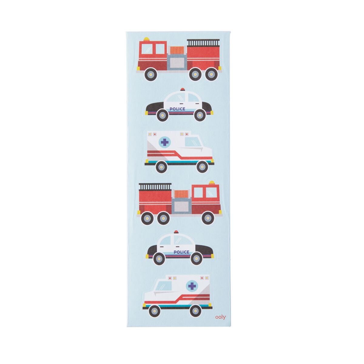 Stickiville Stickers: Helping Vehicles - Skinny (2 Sheets)