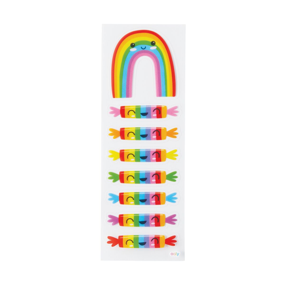 Stickiville Stickers: Rainbow Candies - Skinny (2 Sheets)