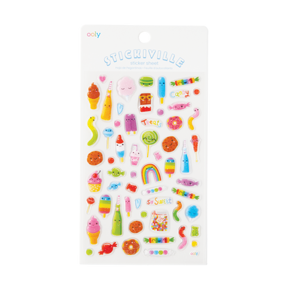 Stickiville Stickers: Candy Shoppe - Standard (1 Sheet)