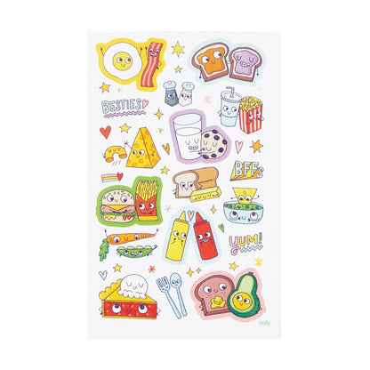 Stickiville Stickers: B.F.F. Foods - Standard (1 Sheet)