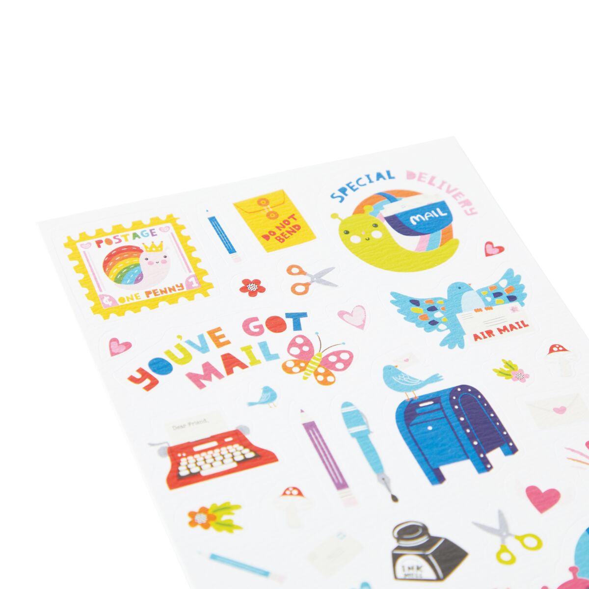 Stickiville Stickers: Snail Mail - Standard (1 Sheet)