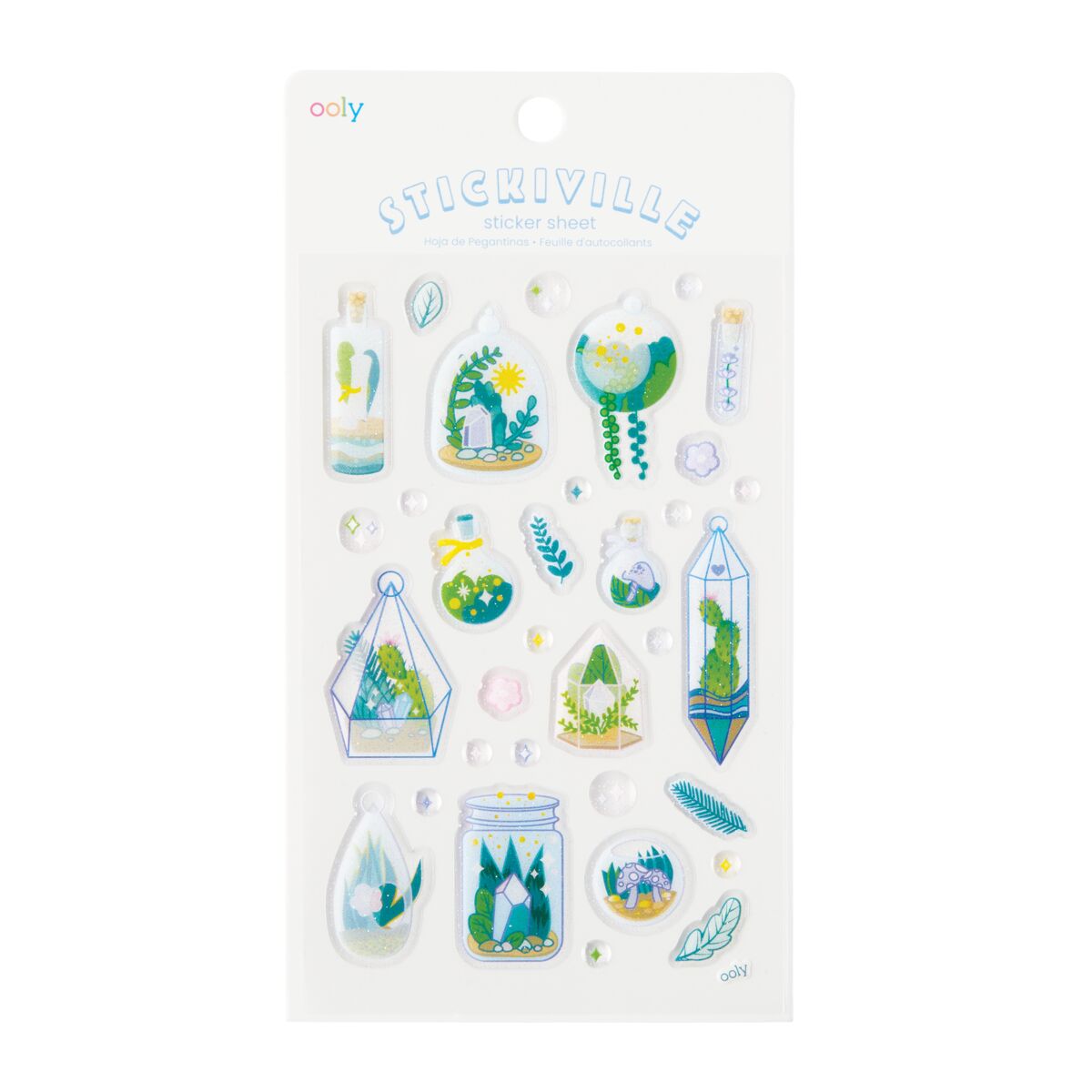 Stickiville Stickers: Tiny Terrarium - Standard (1 Sheet)