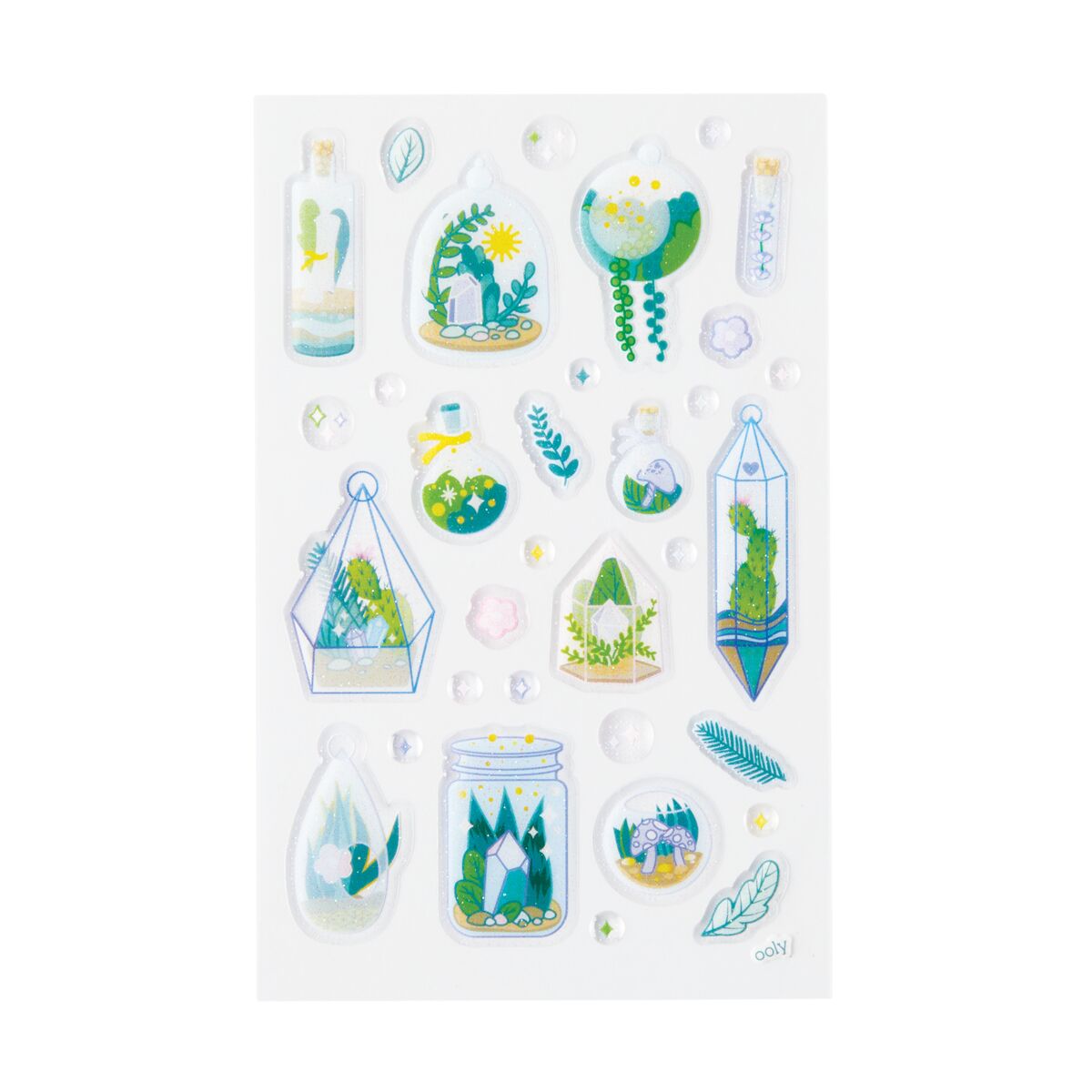 Stickiville Stickers: Tiny Terrarium - Standard (1 Sheet)