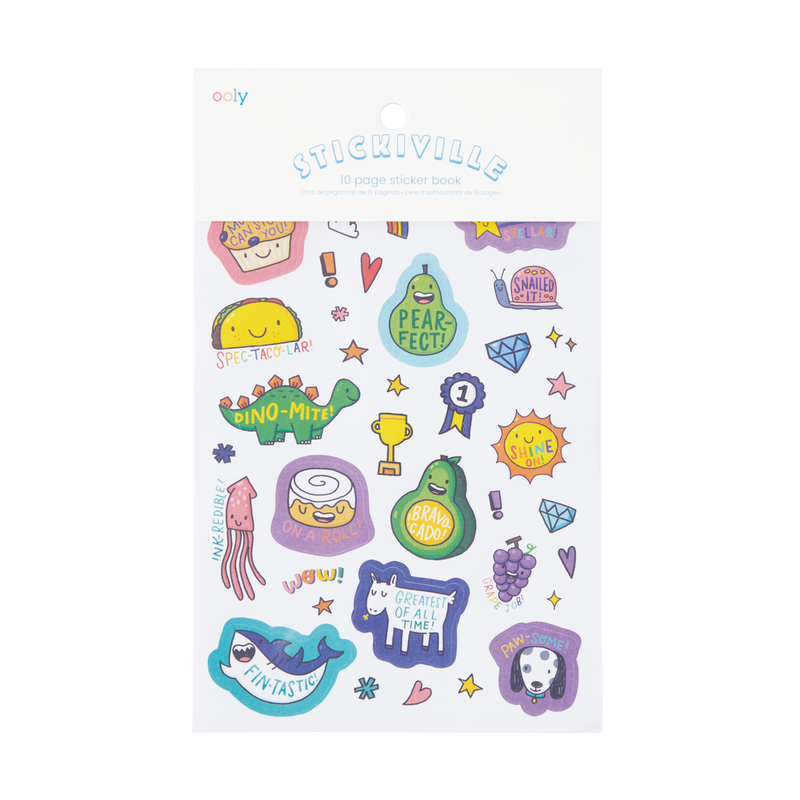 Stickiville Stickers: Reward Stickers - Book (10 Sheets)