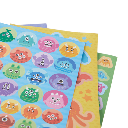 Stickiville Stickers: Monsters - Book (10 Sheets)