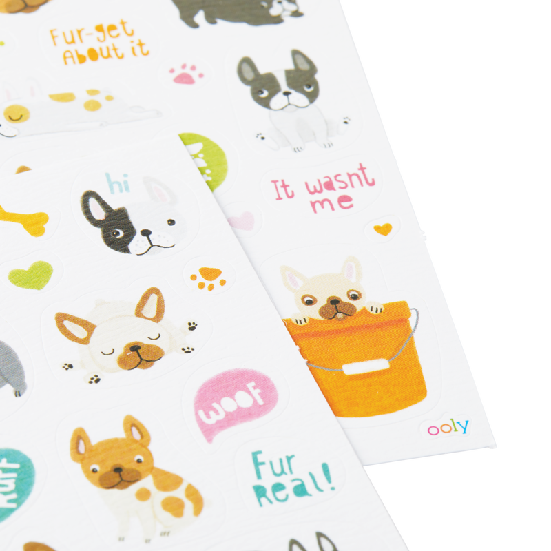 Stickiville Stickers: Frenchies - Skinny (2 Sheets)