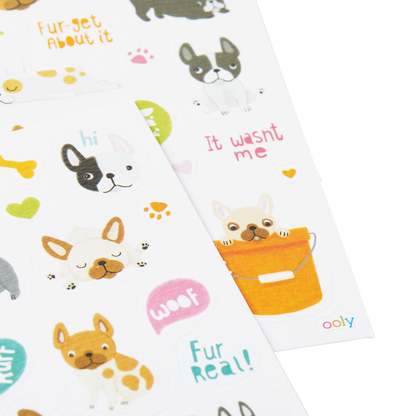 Stickiville Stickers: Frenchies - Skinny (2 Sheets)