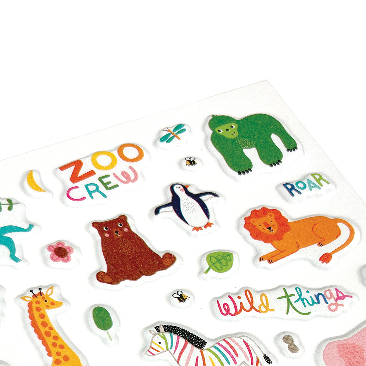 Stickiville Stickers: Zoo Crew - Standard (1 Sheet)