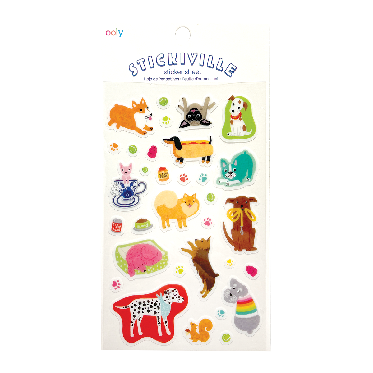 Stickiville Stickers: Quirky Dogs - Standard (1 Sheet)