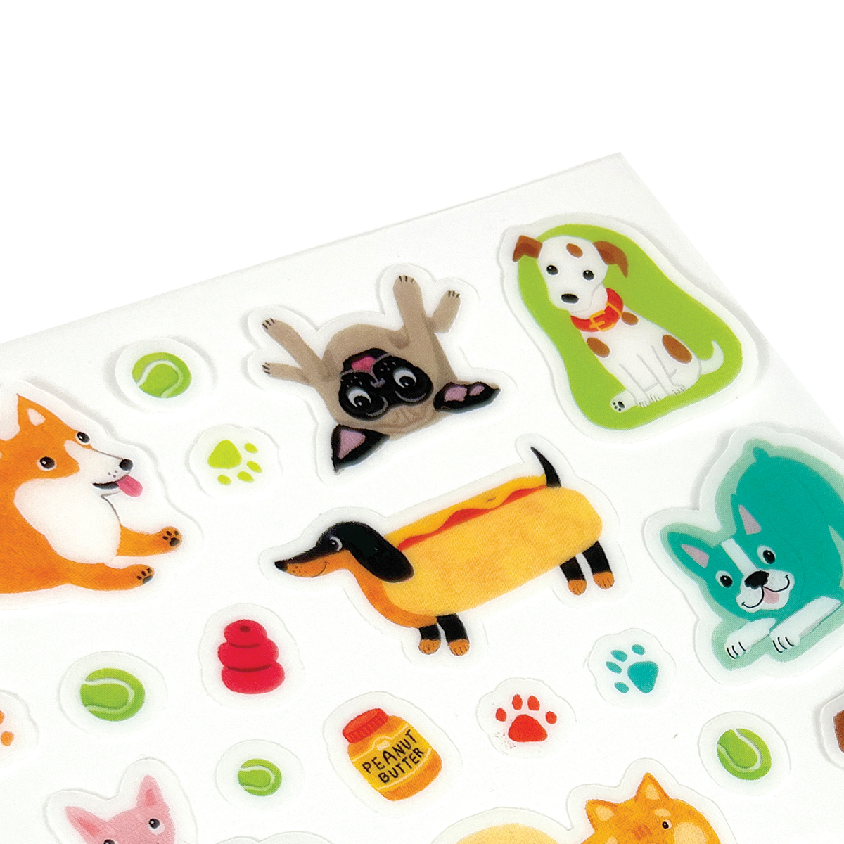 Stickiville Stickers: Quirky Dogs - Standard (1 Sheet)