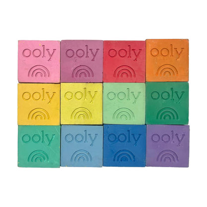 New Chalk-O-Rama Chalk Crayons - Set of 12