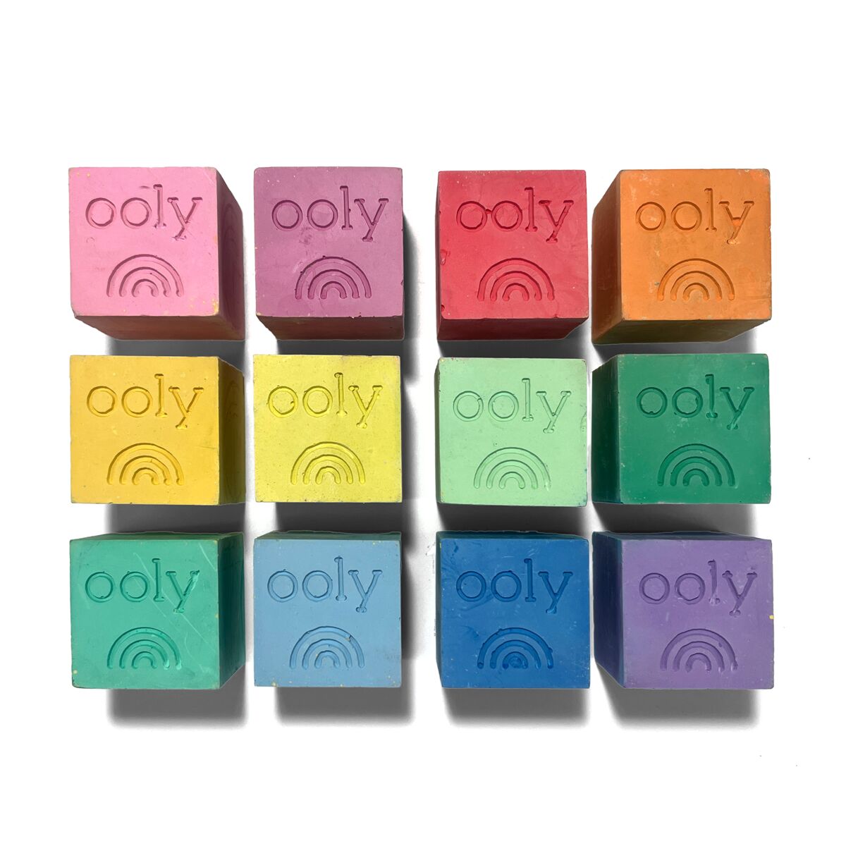 New Chalk-O-Rama Chalk Crayons - Set of 12