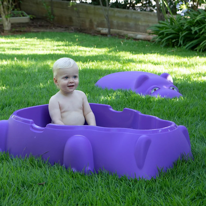 STARPLAY HIPPO POOL/SANDPIT WITH COVER