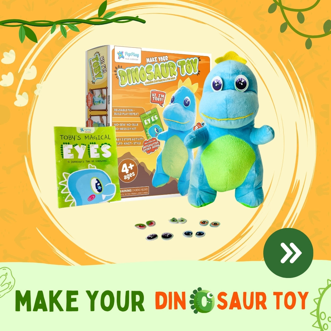 PEPPLAY MAKE YOUR DINOSAUR TOY