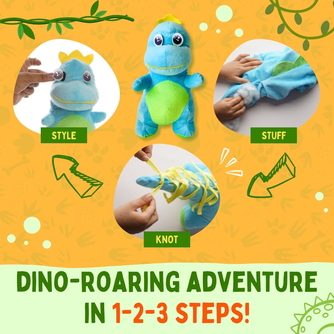 PEPPLAY MAKE YOUR DINOSAUR TOY