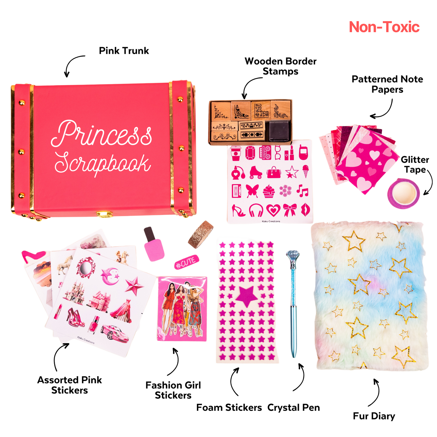 DIY Princess Scrapbook Kit