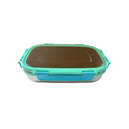 Veigo Large Stainless Steel Lunch Box - Light Green Cyan | Limited Edition