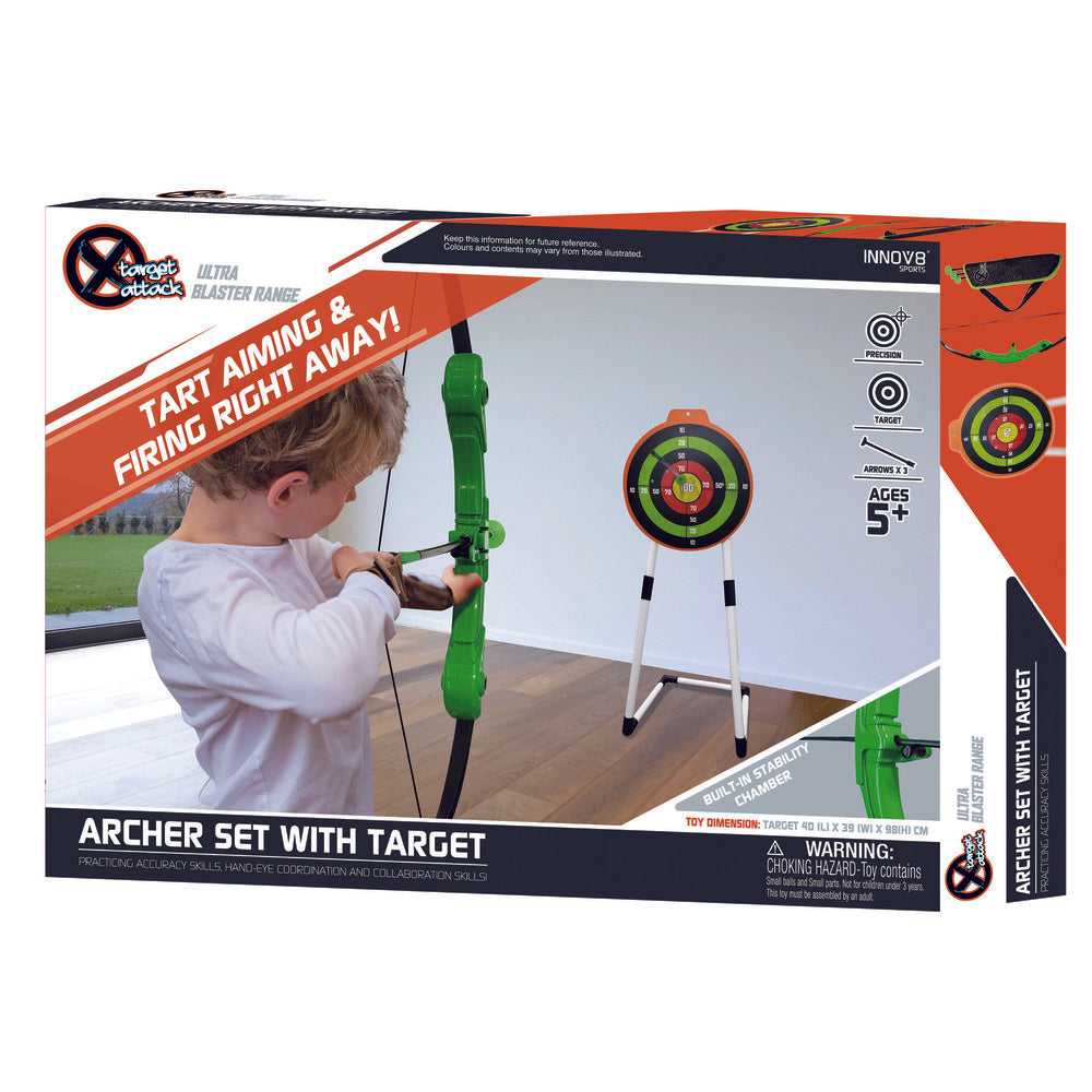 Archer Set With Target Stand