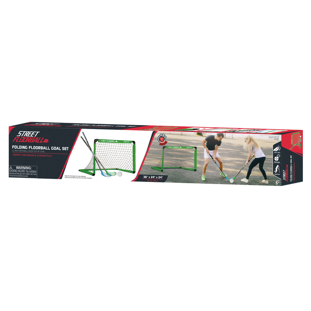 Folding Floorball Goal Set