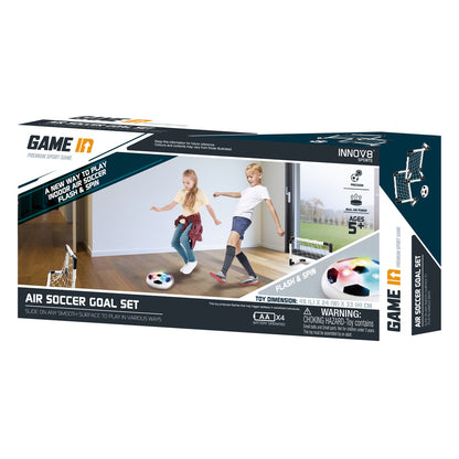 Air Soccer Goal Set