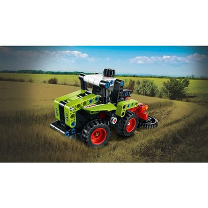 LEGO 42102 Technic Mini CLAAS XERION Tractor to Harvester, 2in1 Building Set Heavy Duty Vehicles Collection,Multicolor, 130 Pcs