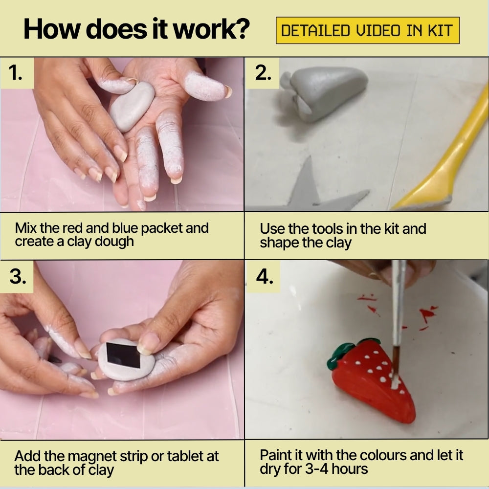 DIY Fridge Magnet Kit