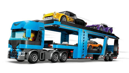 LEGO City Car Transporter Truck with Sports Cars 60408 Building Blocks Toys for 7+ Gift for Boys and Girls