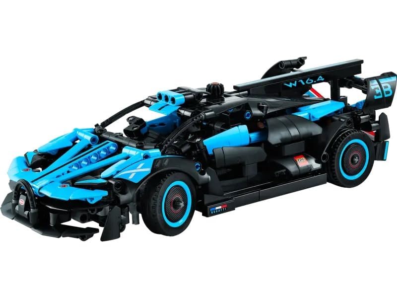 LEGO Technic Bugatti Bolide Agile Blue 42162 Building Toy Set (905 Pieces) | 9 + Years