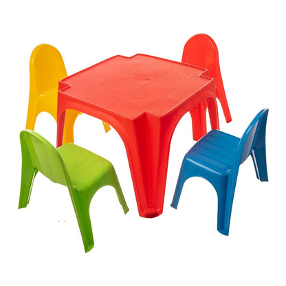 STARPLAY KEREN SET: 1 TABLE & 4 CHAIRS