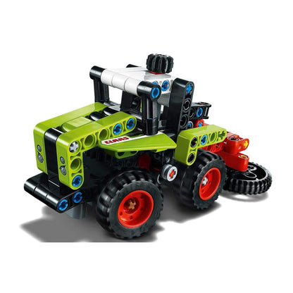 LEGO 42102 Technic Mini CLAAS XERION Tractor to Harvester, 2in1 Building Set Heavy Duty Vehicles Collection,Multicolor, 130 Pcs