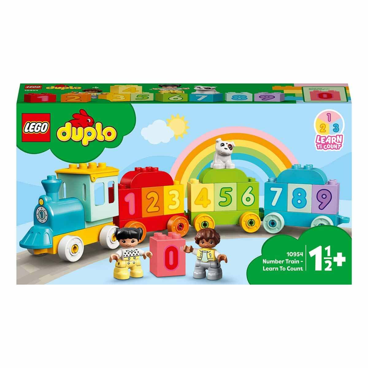 LEGO Duplo My First Number Train, Learn to Count 10954 Building Toy | 18 months+