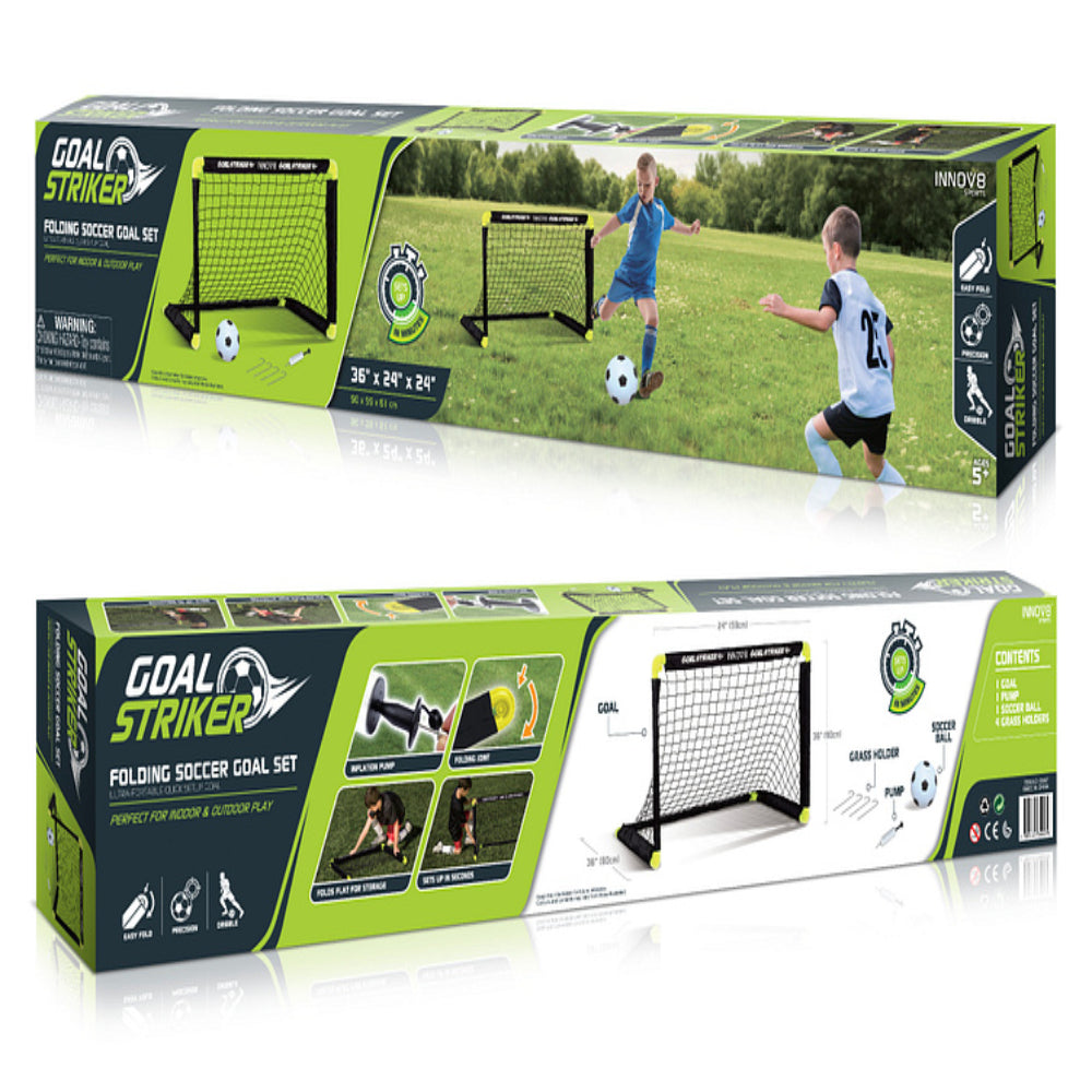 Folding Soccer Goal Set