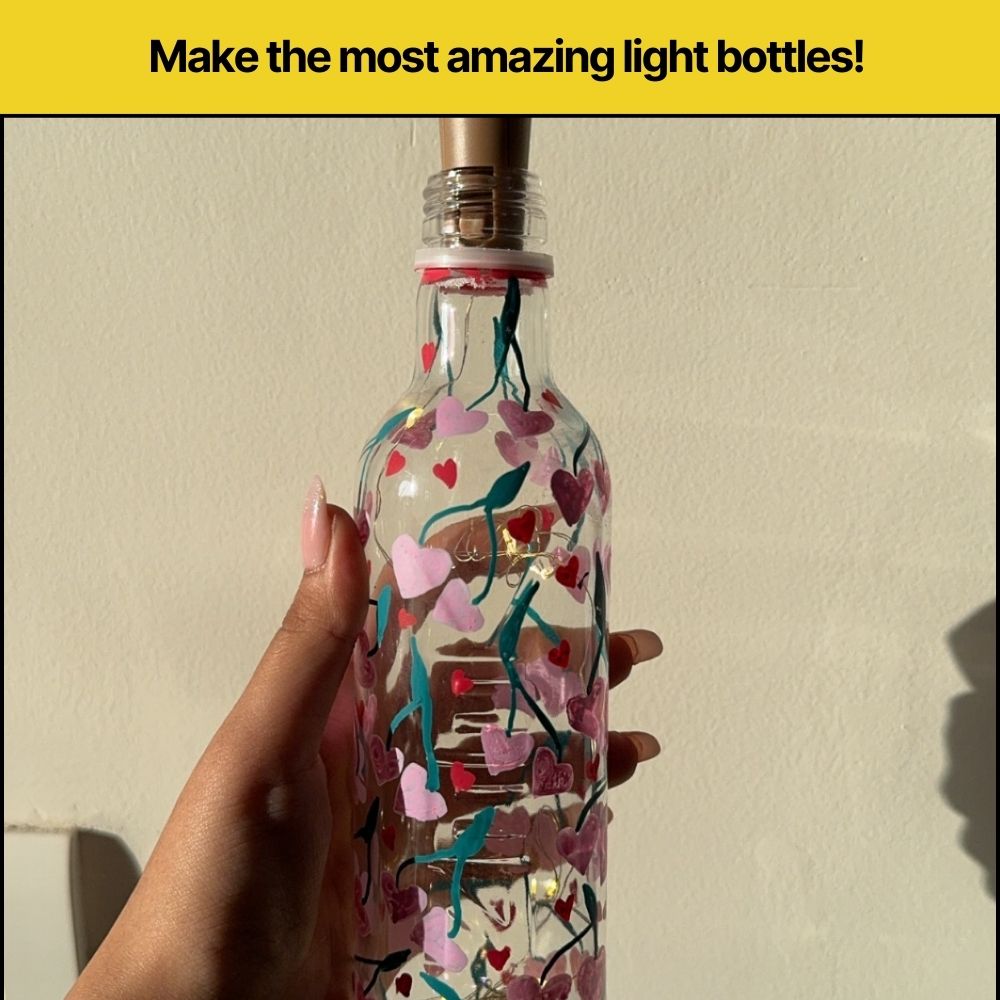 DIY Light Bottle Painting Kit