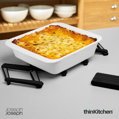 thinKitchen™ Joseph Joseph Stretch Expandable Trivet - Black