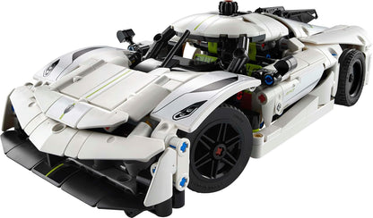 LEGO Technic Koenigsegg Jesko Absolut White Hypercar 42184 Building Blocks |  10+ Years