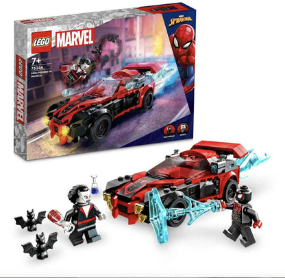 LEGO Marvel Miles Morales vs. Morbius Building Toy Set (220 Pcs) | 7 Years +