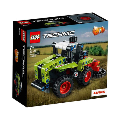 LEGO 42102 Technic Mini CLAAS XERION Tractor to Harvester, 2in1 Building Set Heavy Duty Vehicles Collection,Multicolor, 130 Pcs