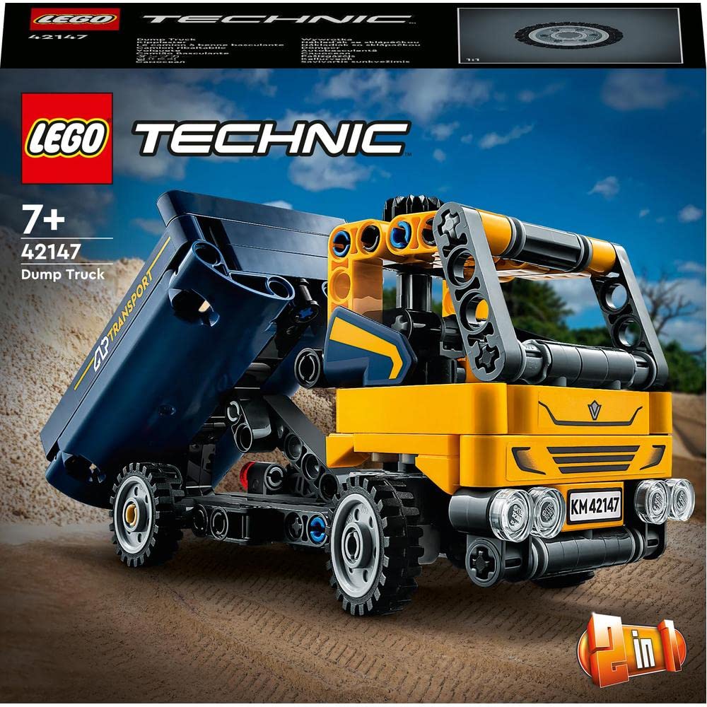 LEGO Technic Dump Truck Building Toy Set | 7 Years+