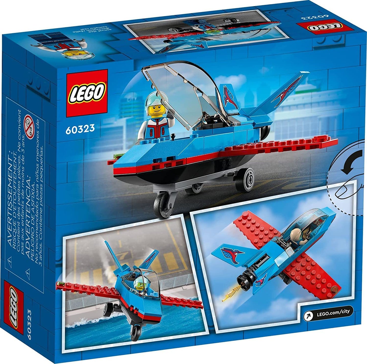 Lego City Stunt Plane Building Kit