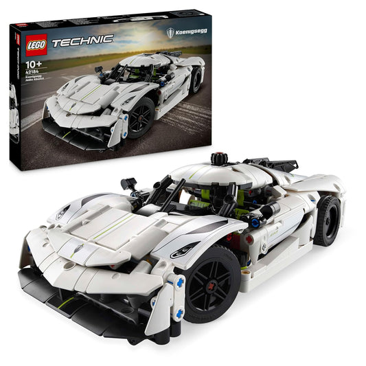 LEGO Technic Koenigsegg Jesko Absolut White Hypercar 42184 Building Blocks |  10+ Years