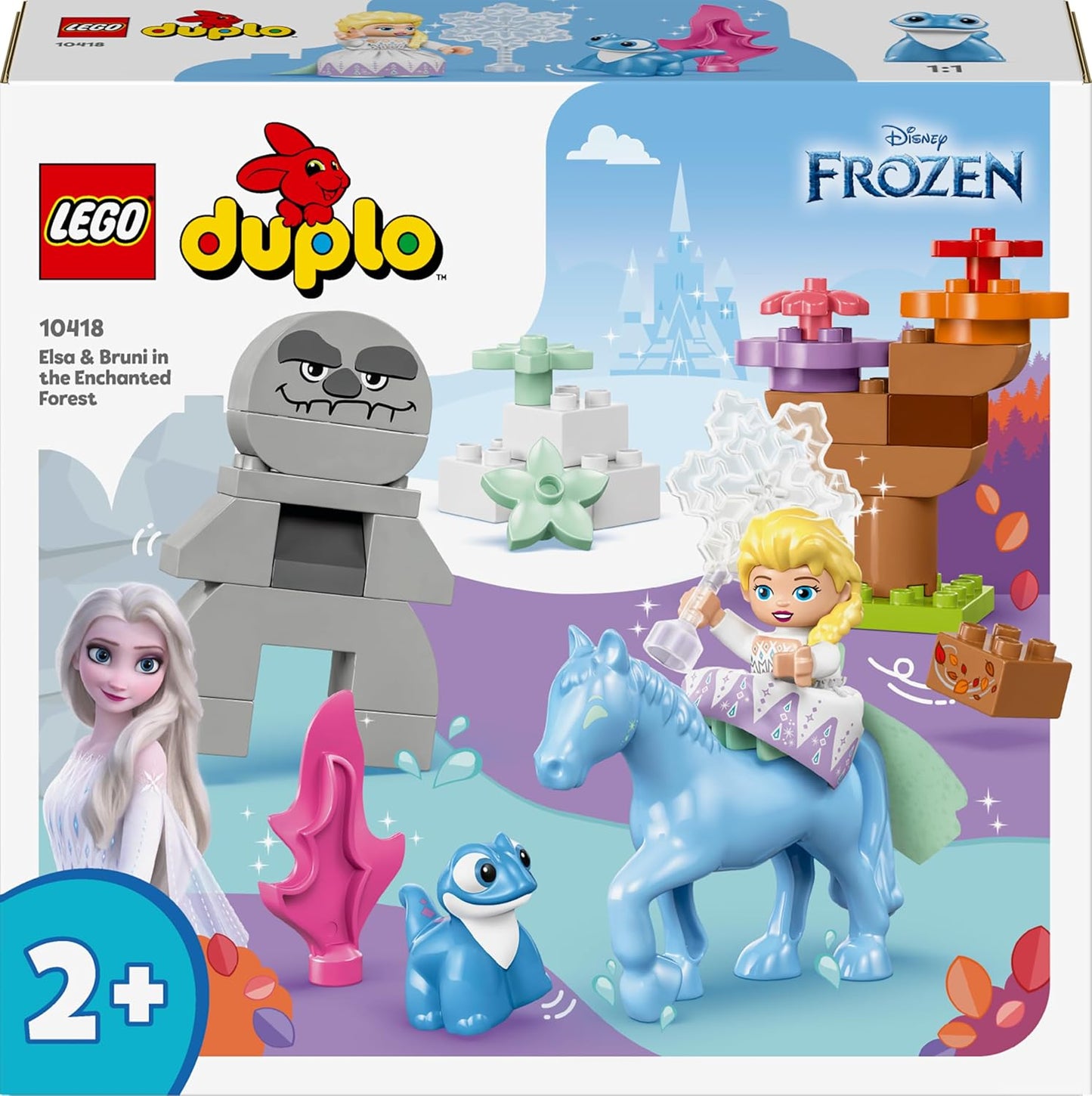 LEGO DUPLO Disney Elsa & Bruni in The Enchanted Forest 10418 (31 Pieces) | 2+ Years