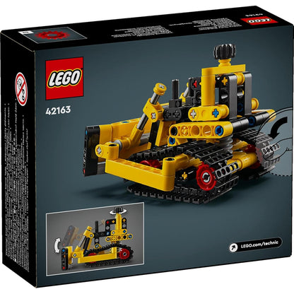 LEGO Technic Heavy-Duty Bulldozer Set 42163 (195 Pieces) | 7+ Years