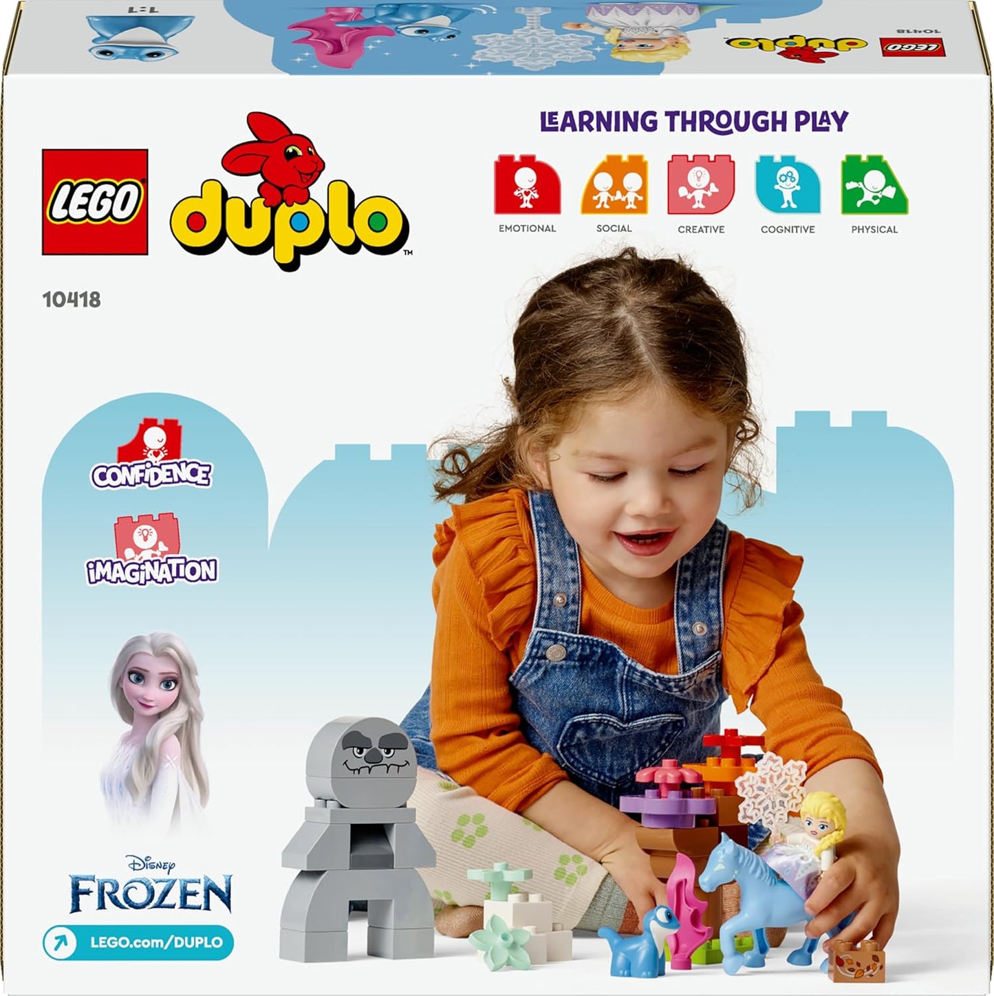 LEGO DUPLO Disney Elsa & Bruni in The Enchanted Forest 10418 (31 Pieces) | 2+ Years