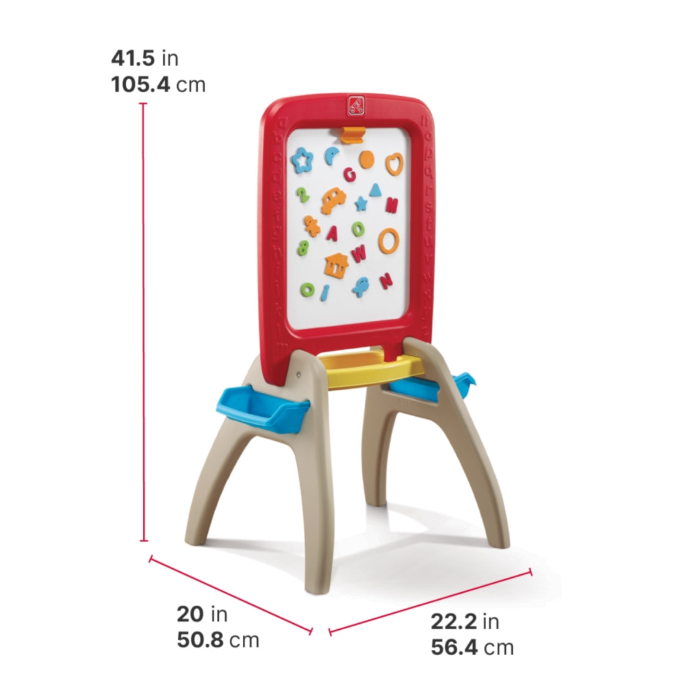 Step2 Easel For Two, Red