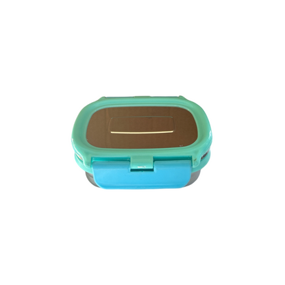 Veigo Small Stainless Steel Small Veg Box - Light Green Cyan | Limited Edition